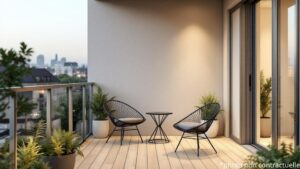 Balcon ou loggia – image d'illustration non contractuelle