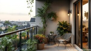 Balcon ou loggia – image d'illustration non contractuelle