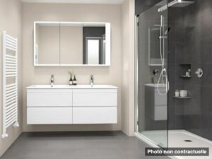 Salle de bain – image d'illustration non contractuelle