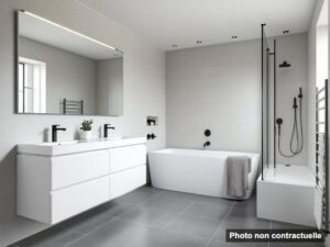 Salle de bain – image d'illustration non contractuelle