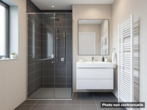 Salle de bain – image d'illustration non contractuelle