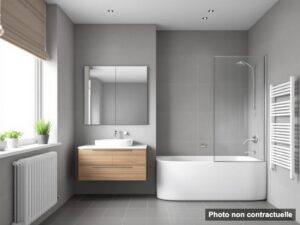 Salle de bain – image d'illustration non contractuelle