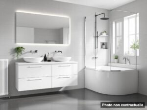 Salle de bain – image d'illustration non contractuelle