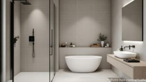 Salle de bain – image d'illustration non contractuelle