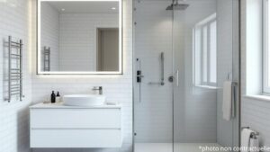 Salle de bain – image d'illustration non contractuelle