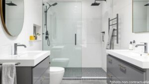Salle de bain – image d'illustration non contractuelle
