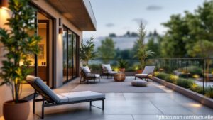 Terrasse – image d'illustration non contractuelle